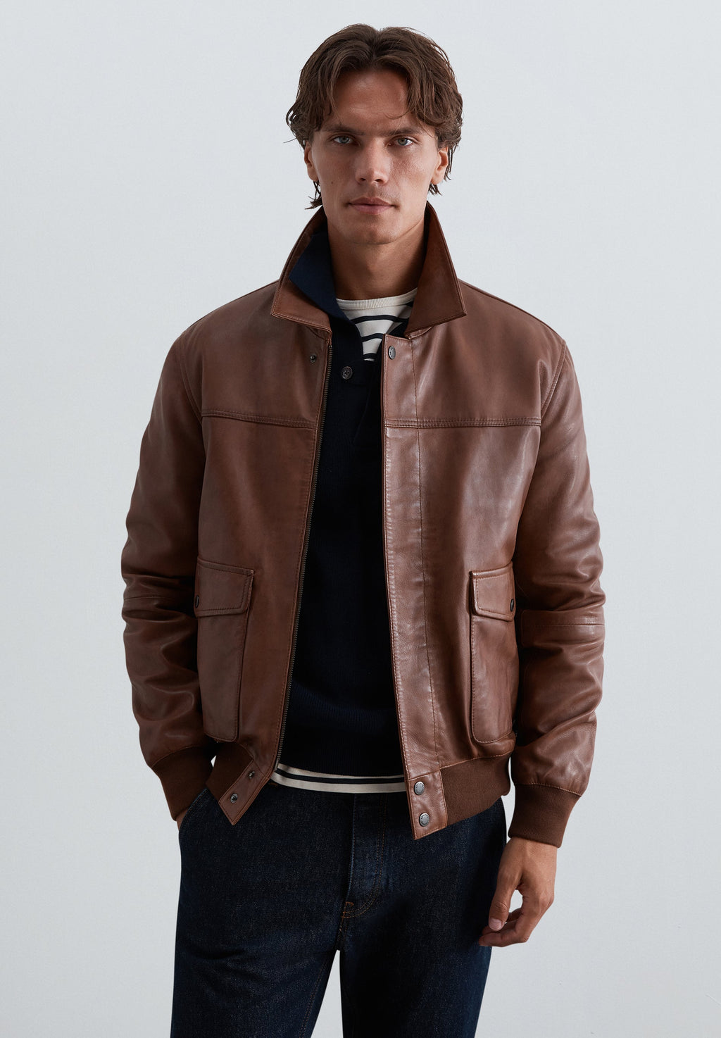 ROBINS / CHAQUETA CUERO