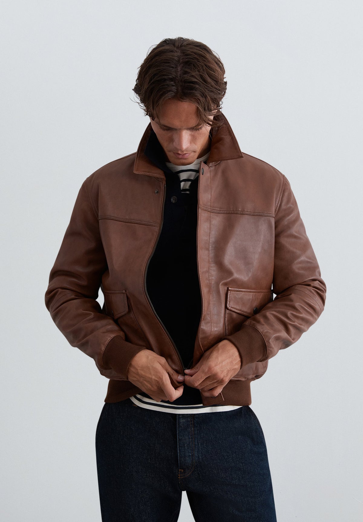 ROBINS / CHAQUETA CUERO