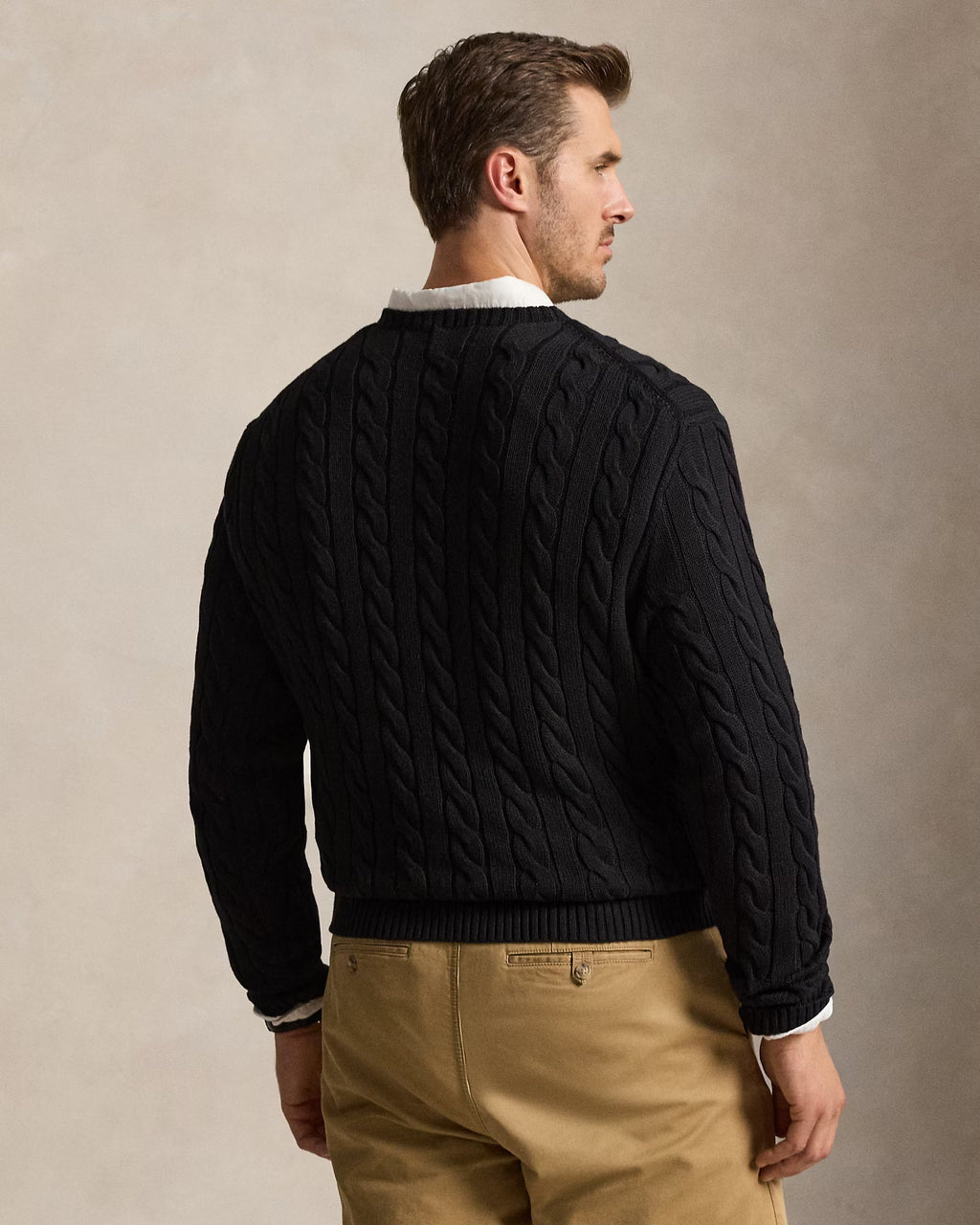 Cable-Knit Jumper & Quilted Gilet Set