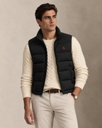 Cable-Knit Jumper & Quilted Gilet Set
